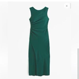 Abercrombie & Fitch Green Sleeveless Dress